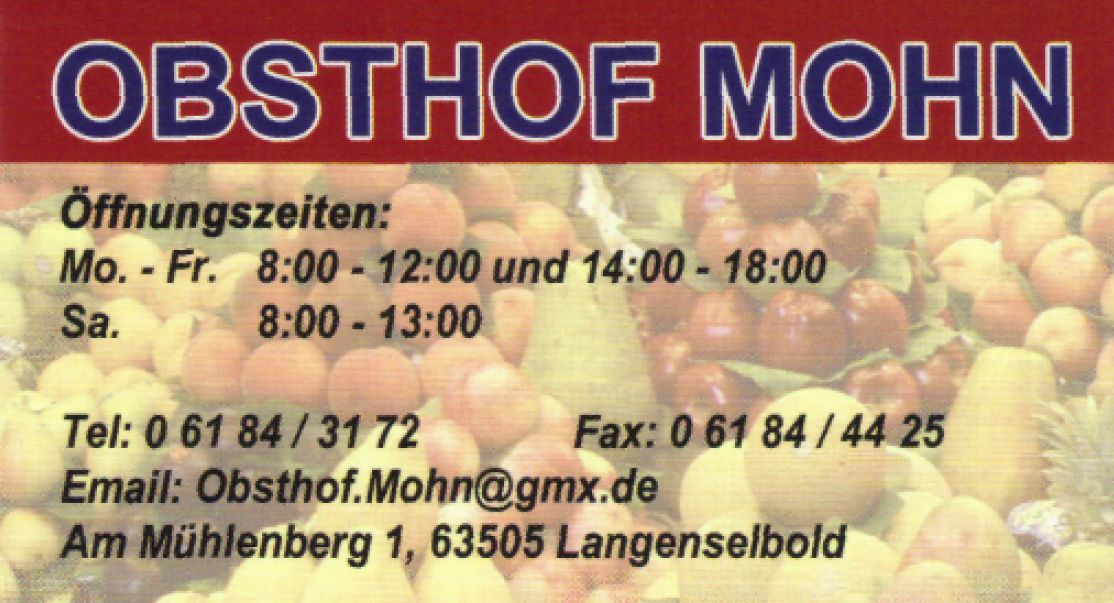 Logo Obsthof Mohn