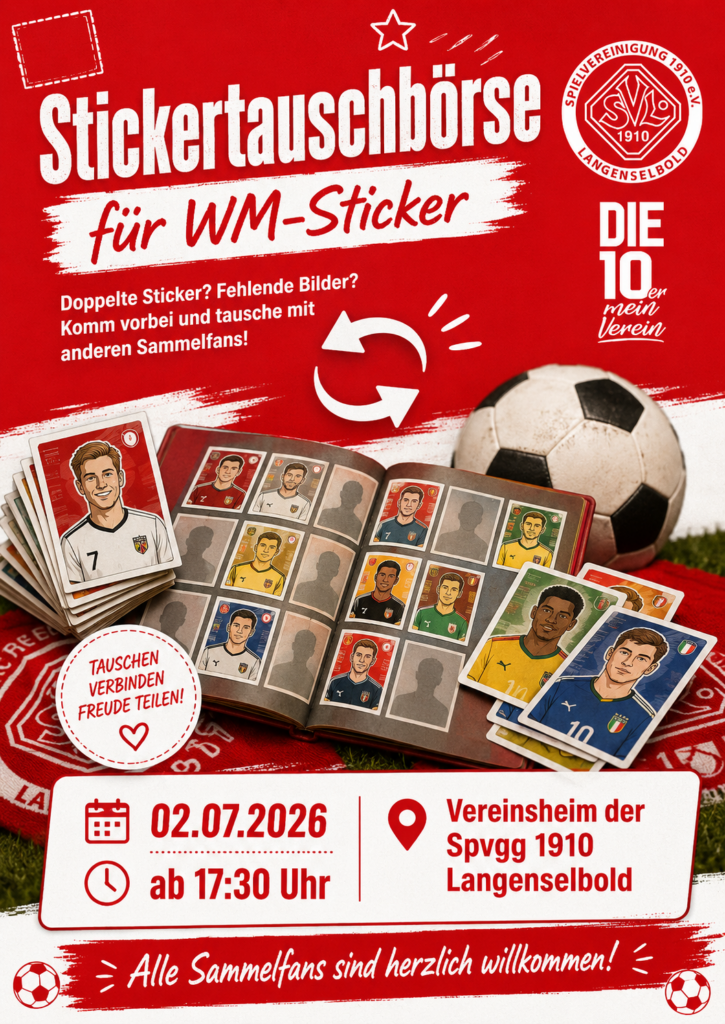 Stickertauschbörse für WM-Sticker